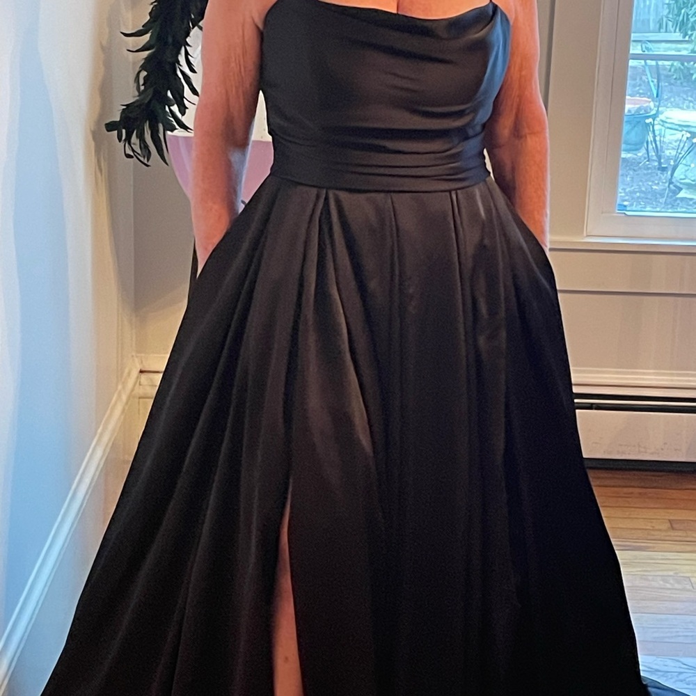 Maggie Sottero Black Formal Dress - Picture 2 of 5